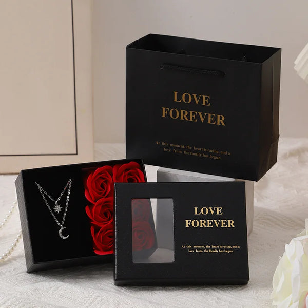 Valentine's Day Window Opening Jewelry Box